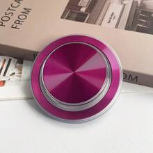 Soporte magnético para teléfono con diseño de patrón de CD Aurora, soporte adhesivo expandible para escritorio con MagSafe - Multicolor - Ver 8