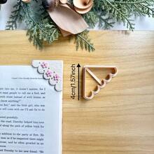 Elegant Handmade Polymer Clay Bookmark Mold, Clay Bookmark Mold, Polymer Clay Cutting Tools, Suitable For Handmade Bookmarks, Jewelry Making Kits, DIY Clay Cutting Tools, Handmade Gift Tools, Art Tools, High Quality Tools - Apricot - View 7