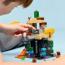 LEGO Minecraft Series 21587 Zombie Dungeon Children's Building Block Puzzle Toy Gift - 21587 - View 4