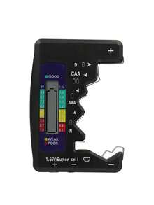 1pc Universal Digital Battery Tester: Quickly Test Battery Capacity Of CD, DN, AA, AAA, 9V, 1.5V Button Batteries - one-size - View 14