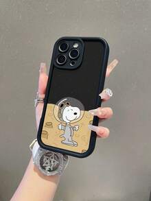 A Cartoon Snoopy Pattern, A High-Bamboo Anti-Drop Phone Case Made Of Tpu Material, Can Be Given As A Holiday Gift. It Is Suitable For IPhone Xs/ XS Max /Xr/11, 12, 13, 14, 15, 16pro/Promax/14, 15, 16plus/17, And Is Suitable For Both Men And Women - 彩色 - 查看 3