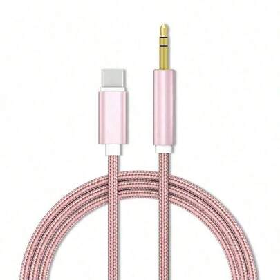 3.5mm AUX Stereo Audio Cable Adapter For Car Home Stereo/Speakers/Headphones, Compatible With IPhone 15 Pro Max/15 Pro/15 Plus/15, S25/S24/S23/S22/S21/S20 Ultra Plus Car Audio Connector