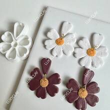 心形花瓣造型软陶模具，情人节饰品制作材料 - 花 - 查看 1