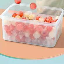 2-Layer 33-Grid Silicone & PP Material Ice Ball Maker Mold Set, Round Ice Cube Pressing Molding Tool Kit - Multicolor - View 6