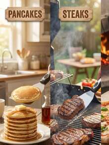 1 szt. Wielofunkcyjna szpatułka ze stali nierdzewnej do smażenia i grillowania: używana do smażenia naleśników, grillowania steków, przygotowywania szaszłyków, pieczenia pizzy i trzymania sztućców. Gruba i antypoślizgowa konstrukcja, trwała i solidna, odpowiednia do przygotowywania domowych śniadań, codziennego smażenia i grillowania. Niezbędny gadżet kuchenny. - Wielokolorowe - Zobacz 9