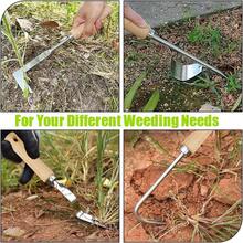 3 Pieces Ing Scraper, Root Puller,  Stabber Stainless Steel, Garden  Knife, Manual  Puller,  Removal Tool For Gardening, Ing Scraper, Garden Shovel - 3 件 - 查看 7