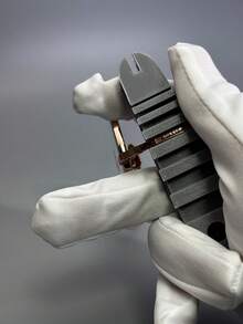 眼镜框维修套装 - 包括鼻托、耳托调节器、近视眼镜/老花镜维修弯曲工具 - 黑色1件 - 查看 7