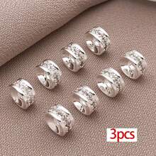 3pcs Brass Cubic Zirconia Spacer Beads Flat Round Micro Pave Zirconia Charm Beads Rondelle Rhinestone Spacer Beads For DIY Bracelet Necklace Jewelry Making Supplies - Multicolor - View 16