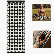 1 片 71*22 英寸瑜伽垫，多种图案可选，防滑耐用，加宽加厚，适合家庭使用、健身、瑜伽初学者训练 - 彩色 - 查看 13