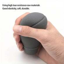 1pc Non-Slip Silicone At Gear Shift Knob Cover Universal Car Manual Shift Protection Cover Car Accessories Manual Car Gear Shift Cover, Oval-Shaped Gear Knob, Silicone Textured Anti-Slip And Wear-Resistant Universal Gear Head Cover - A - View 9