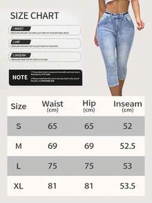 Women's Skinny Button-Front Jeans With Pockets - Casual Solid Color Denim For Everyday Wear - Rửa tối - Xem 7