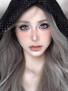 JeweLens 1副蛇眼灰色美瞳 - 灰色 - 查看 6