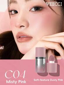 VEECCI 保湿液体腮红，水润质地，提亮肤色，持久妆效，集腮红、高光、修容于一体，适合新手使用。 - C04 Misty Pink - 查看 6