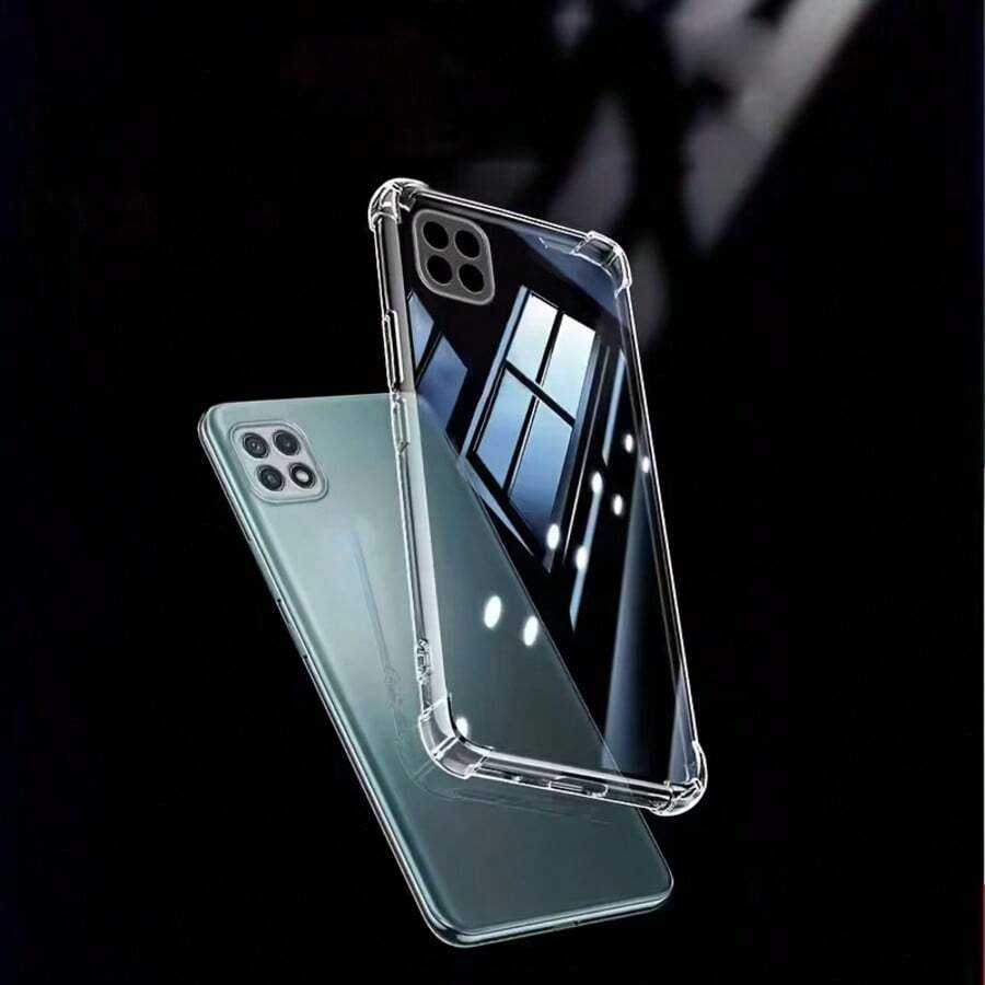 1个透明四角防摔手机壳，适用于三星系列，兼容Galaxy S24/Galaxy S23/Galaxy S22/Galaxy S21/Galaxy S20/Galaxy S10/Galaxy A73/Galaxy A80/Galaxy A81/Galaxy A72/Galaxy A71 /Galaxy A55/Galaxy A54/Galaxy A51/ 待定型号手机防摔壳。 - 純色 - 查看 1