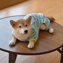 CuteBone 1件香蕉图案宠物睡衣，适合小型/中型犬，限时特价 - 彩色 - 查看 9