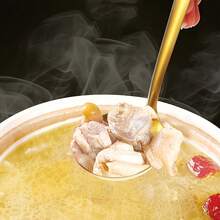 2件/6件套不锈钢厨房用具套装 - 包括漏勺、漏斗、平铲、撇油勺、汤勺、漏勺 - 非常适合家庭烹饪、节日聚会和餐厅使用（金色/银色） - - - 查看 7