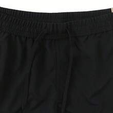 Nike Dri-Fit Dri-FIT Solid Color Drawstring Quick-Dry Casual Shorts For Men - Black - View 6