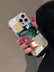 Mercancía de Mi Vecino . Esta elegante funda es compatible con los modelos  17, 16, 15, 14 Pro Max, 13, 12, 11, XR y XS Plus. Fabricada en silicona TPU, ofrece protección contra golpes y caídas, además de una sensación superior. Es un regalo ideal para familiares, amigos y seres queridos, y una opción perfecta para San Valentín.fundas para ,fundas,accesorios para celular,fundas para celular,fundas para  13,funda  13,funda  16,funda  17 pro max,funda  15,fundas para  16,fundas  11,fundas ,san valentín detalles,san valentín,vaquero - transparente - Ver 4