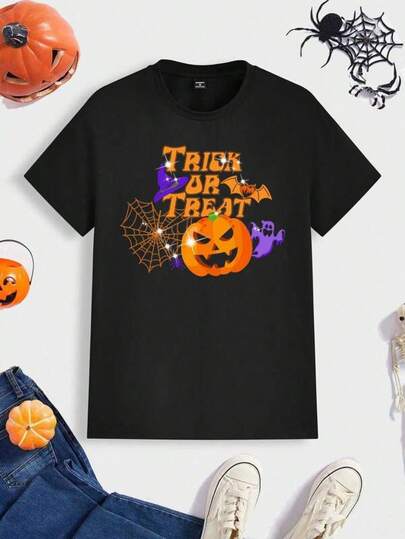 Shirts Men's T Shirts Shirts For Men Manfinity EZcore Halloween Themed Graphic Print Casual Black Relaxed Fit T-Shirt For Men Men's Casual Print Round Neck Short Sleeve T-Shirt Men Women T-Shirt Print Tee Men's Casual Print Round Neck Short Sleeve T-Shirt Standard Fit T-Shirt For Men Men's Pure Cotton T-Shirt Effortless Styling, Showcase Your Unique Style