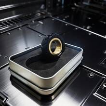 1个可拆卸不锈钢机械指关节指环，磁性噪音玩具，减压EDC - 彩色 - 查看 5