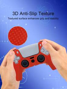1pc Controller Protective Cover, Anti-Slip, Anti-Sweat, Anti-Scratch, Anti-Dust Design To Enhance Gameplay Experience - Multicolor - View 5