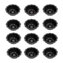 Khay nướng bánh mini ren - Khuôn nướng bánh, thích hợp cho bánh cupcake, bánh cưới, bánh mì, bánh ngọt - Khay nướng xếp chồng lên nhau, lý tưởng cho tiệm bánh và nhà hàng. - Nhiều màu - Xem 5