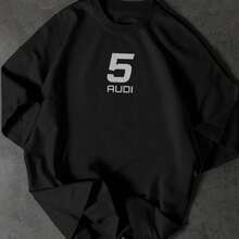 Men's T-Shirt Featuring  Gabriel Bortoleto And An Audi Driver Design. - màu đen - Xem 2