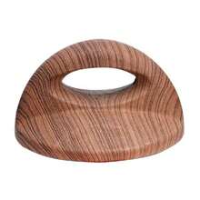 OISE ART STORE Pomello Manopola Ricambio Per Coperchio Resistente Al Calore ø7cm Effetto Legno 607416 - - Multicolore - Visualizzare 1