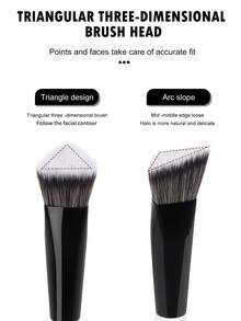 MAANGE Bộ 1/2 cọ trang điểm chuyên nghiệp hai đầu, cọ trang điểm cầm tay tiện dụng, vật dụng cần thiết khi đi du lịch, có thể dùng làm cọ nền, cọ phấn phủ, cọ má hồng, cọ highlight, cọ tạo khối, cọ che khuyết điểm, cọ tán màu, cọ trang điểm đa chức năng siêu mềm, được làm từ sợi mềm mại, nhẹ nhàng cho da, món quà lý tưởng cho phụ nữ/bé gái. - Nhiều màu - Xem 12