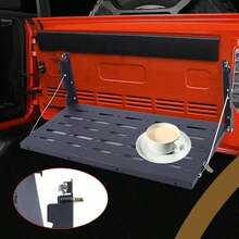 Folding Table Tailgate Table Cargo Holder Folding Dining Table Shelf Stand - black colour - View 3