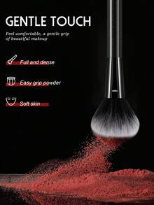 20PCS Makeup Tools Set Including:13PCS Makeup Brush Set+1pc Flannelette Bag+3PCS Triangle Powder Puffs+3PCS Makeup Sponges,All-In-One & Beginner-Friendly | Travel-Ready & Gift-Ready | Perfect For Newbies/Her - Multicolor - View 2