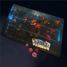 Riftbound Play Mat, Suitable For Riftbound Play Mat, Rules Zones TCG CCG Play Mat Compatible For Trading Card Game, Compatible Mouse Pad, Creative Gifts - Hình chữ nhật - Xem 6