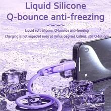 Durcord 4in1 66W/100W(MAX)/27W Fast Charging Cable,For  Charger Cable,Silicone Charging Cable,Universal Compatibility With /Android/Type-C USB Devices Portable Charger,Portable Charger,Charging Cable Compatible With  17/16/15/14/13/12/11/ S24/S23/S22/S21, Vivo,Compatible With Samsung,Universal Efficient Charging Adapter - 粉紅色/1件 - 查看 2