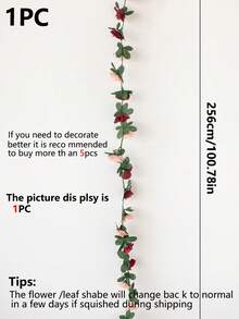 Dây leo hoa hồng nhân tạo (1/3/5 chiếc), trang trí tiệc cưới, phòng ngủ, phòng khách, phòng tắm, trang trí tường ngoài trời, sân vườn, trường học, tiệc sinh nhật, Ngày Valentine, Giáng sinh, Năm mới. - Rượu sâm banh - Xem 7