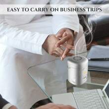 迷你电动香薰机，带电量显示，便携式USB充电车载香薰机礼盒套装 - 多色 - 查看 10