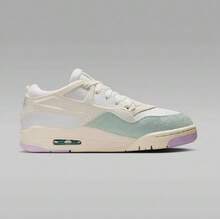 Nike Zapatillas de baloncesto versátiles para mujer, uso casual para todos los días - Blanco Verde - Ver 8