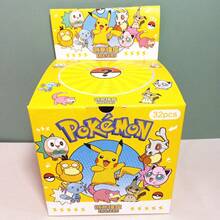 pokemon Pokémon Pikachu Mystery Box, Cartoon Eraser Mystery Box Set, Includes 32 Mini Figurines, Cute Collectible Blind Box Toys, Perfect Gift And Display For Fans, Adds Fun To Your Collection (Styles May Vary) - Multicolor - View 6