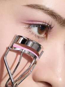 12-Piece Fashion Eyelash Curler And Eyebrow Grooming Kit Includes 1 Pink Eyelash Curler, 10 Replacement Silicone Pads, And 1 Small Transparent Storage Pouch, Featuring A 10-Second Rapid Curling Design With Outstanding Curling Results. - Multicolor - View 4