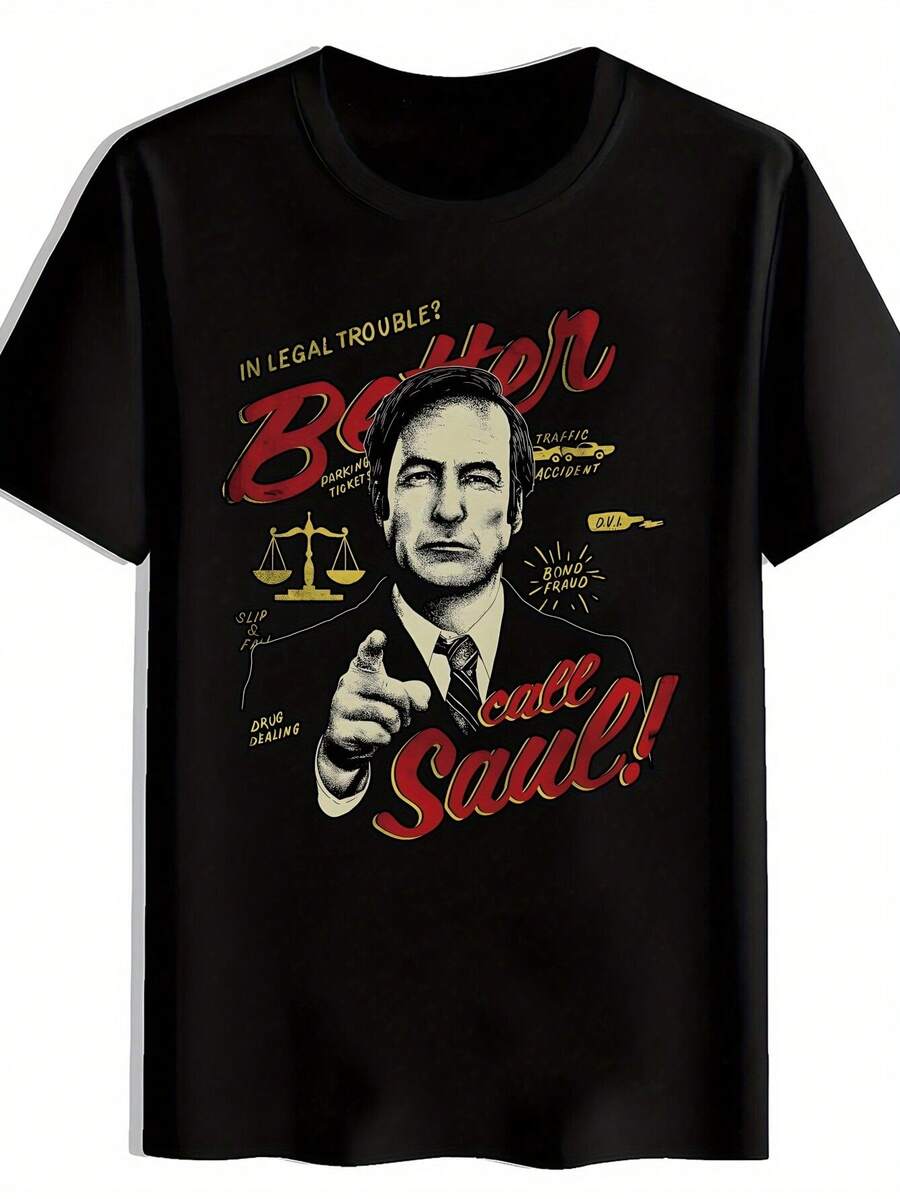 Men Outdoor Tees & Tanks - Black - View 1