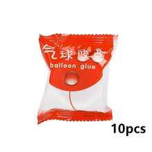 100/500/1000个透明气球胶点（每卷100个圆形胶点），可移除双面胶带，适用于节日、婚礼和派对装饰 - 彩色 - 查看 14