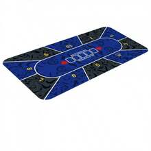Texas Poker Mat, Poker Carpet, Premium Luxury Portable Poker Table Cover, Waterproof Poker Cloth - High-Temperature Heat Printing Poker Carpet, Noise Reduction, Anti-Slip, Anti-Fouling, Christmas Gift - Multicolor - View 7
