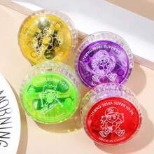 6 Yo-Yos Luminosos, Brillantes, Creativos, para Ejercitar la Fuerza de la Muñeca, Divertidos Juguetes para Niños, Yo-Yo Luminoso TXSG - 1 - Ver 3