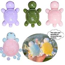 1/3/6/12pcs Turtle Shaped Squeeze Stress Relief Toys, Suitable For Children's Party Favors, Family Fidget Toys, Taba Squeeze Toys For Adults And Kids - Multicolor - View 12