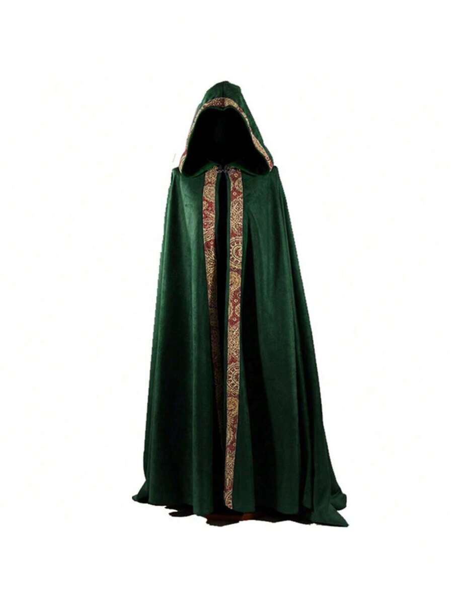 Men Cosplay Clothing - Dark Green - View 1