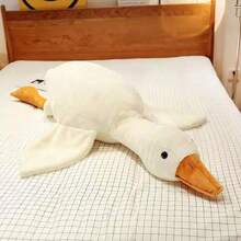 Large Plush Duck Doll Sleep Pillow, Cute Animal Plush Swan Goose Doll Rug, Children/Girls Birthday/Christmas Gift - White - View 14