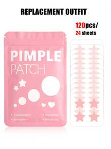 60pcs/Box Cute Star Stickers - Face Stickers, Alcohol-Free, Fragrance-Free, Gentle On Skin, Easy To Apply, Waterproof, Ideal For Party Decorations, Face Stickers, Decorative Stickers, Comes With Makeup Mirror, Suitable For Makeup, Room Decor, Vanity, Travel, Bedroom, Makeup Accessories, Essential For Photo Shoots, Face Painting, Suitable For Various Gatherings, Parties And Entertainment Activities - Multicolor - View 24