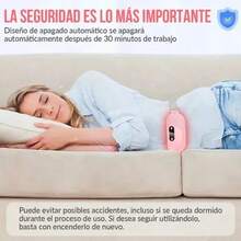 Masajeador Térmico Abdominal para Bienestar Diario, Cinturón Térmico de Masaje para Zona Abdominal, Masajeador de Calor para Abdomen Uso Doméstico, Cinturón de Calor Ajustable para Confort Abdominal, Masajeador Abdominal con Función de Calor, Cinturón de Masaje con Calor para Abdomen y Espalda Baja, , Cinturón de Calor Ajustable para Espalda Baja y Abdomen - A - Ver 7