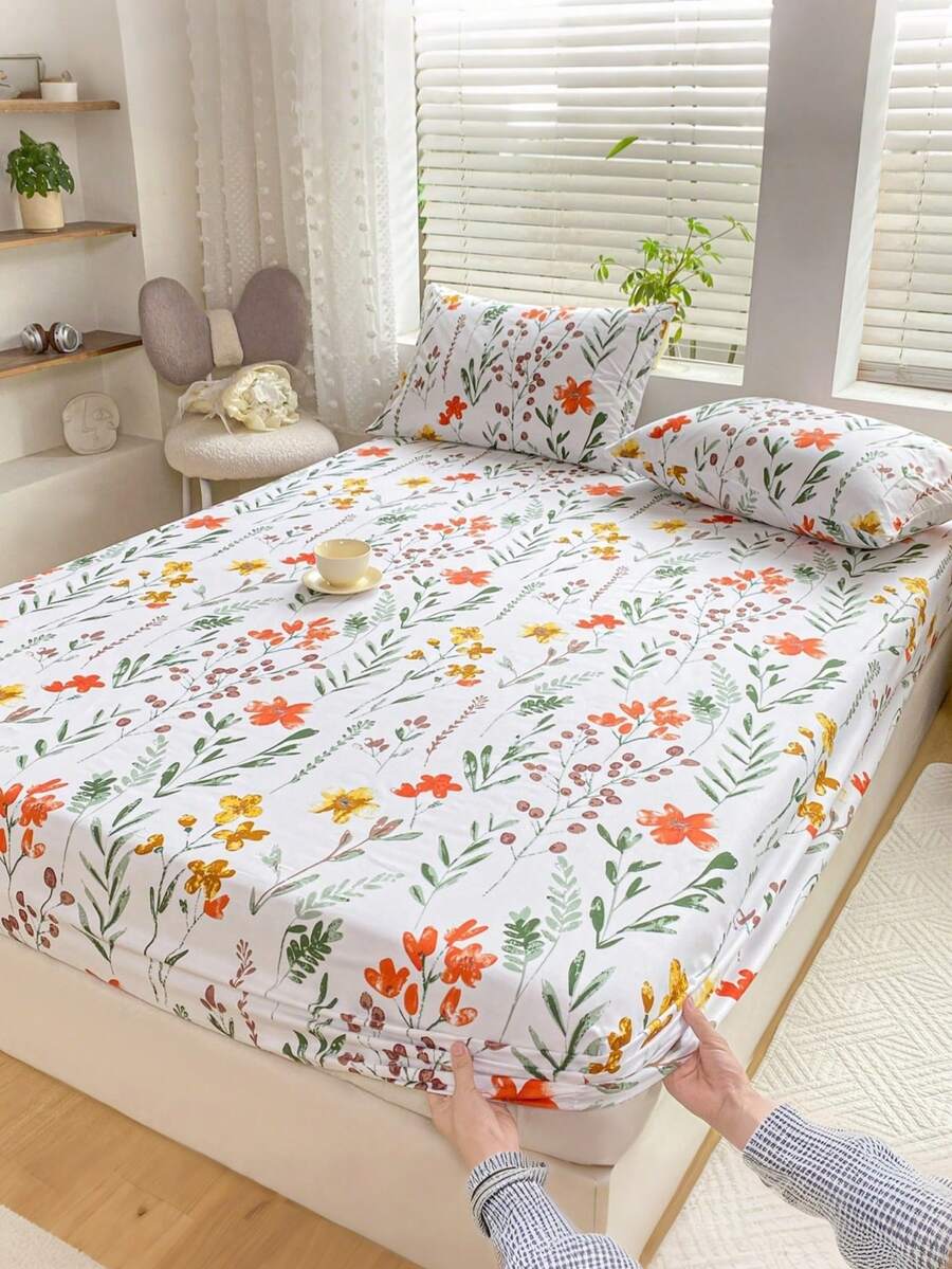 1 bộ ga trải giường vừa vặn, siêu mềm, in hình trái tim và nơ - Tấm bảo vệ nệm, có thể giặt máy, phù hợp với phong cách tối giản, mộng mơ, hoạt hình và các kiểu trang trí khác, giúp tăng thêm vẻ đẹp cho phòng ngủ, nhiều kích cỡ (King/Queen/Full/Twin) cho gia đình, ký túc xá, căn hộ, khách sạn và làm quà tặng.