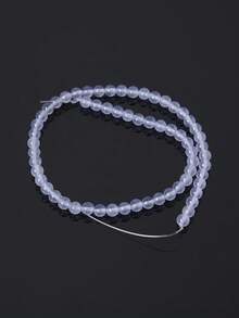 1串天然玉髓疗愈宝石珠子，4/6/8毫米 - 非常适合DIY珠宝制作、手工项链和手链 - 玉髓 - 查看 13