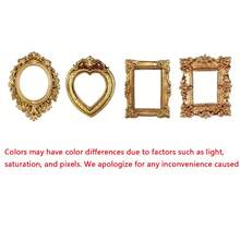 12个金色相框，奢华树脂装饰相框，适用于手机壳，长方形桌面及墙面悬挂，是节日派对和婚礼的理想之选。 - 幾何圖案 - 查看 7